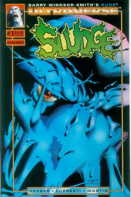 Sludge #1 (Aaron Lopresti, Barry Windsor-Smith) (Malibu Comics USA,1993)