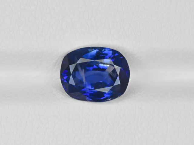 GIA GRS Certified KASHMIR Blue Sapphire 3.67 Cts Natural Untreated Cushion