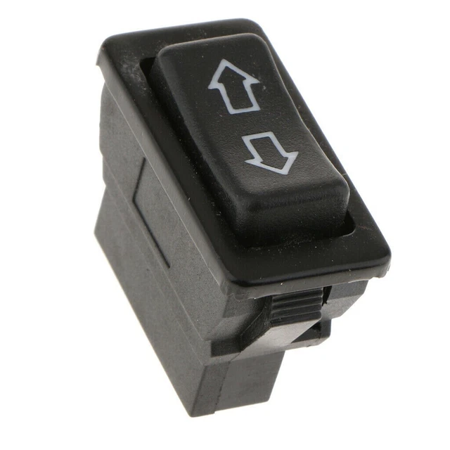 Interrupteur d'obturateur électrique à double motif flèche facile à utiliser