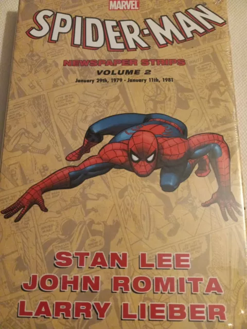 Spider-Man Newspaper Strips Vol 2 sealed HC hardcover new OoP stan lee romita