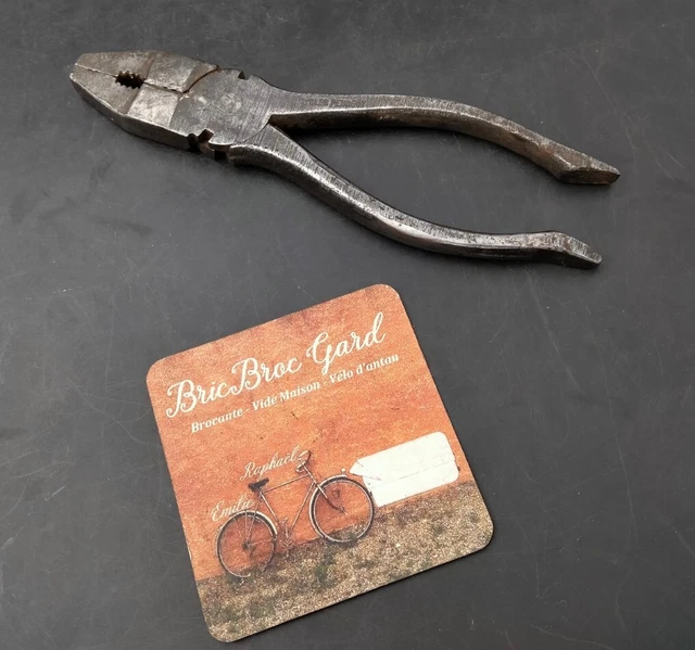 RARE Pince Cycles Peugeot vélo ancien 1900 Old Bike Plier Bicyclette Gérard Moto