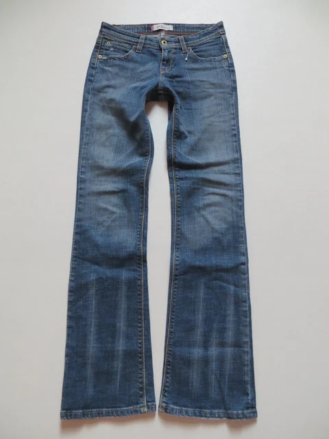 Jeans Levi's 572 Boot Cut - Taille 38 Pour Femme, Couleur Bleu, Coupe Wide-leg - Occasion Très Bon état