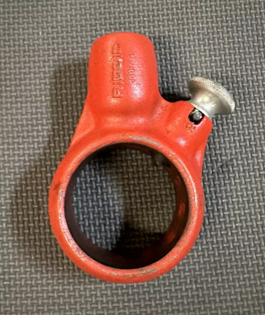 Ridgid 111R Ratchet Drop Head Die Hand Pipe Threader very good condition