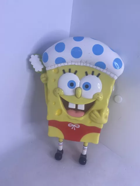 Singen in der Dusche sprechen SpongeBob Schwammkopf Figur Mattel 2004 Selten