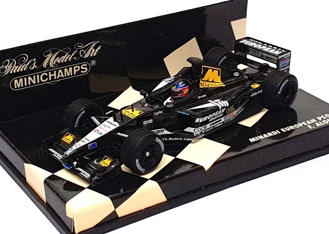 Miniature Minichamps 1/43 Minardi PS01 Tarso Marques #20 – F1 2001