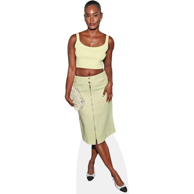 Silhouette En Carton Karlee Grey – Crop Top, Taille Mini (Neuf, Emballé)