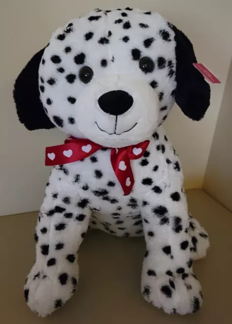 XL Sitting Dalmation Plush Doll Way to Celebrate Valentine Day X-Large Puppy Dog