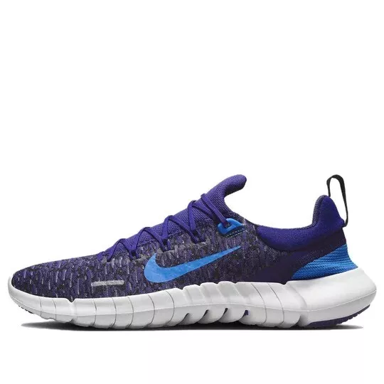 Men Nike Free RN 5.0 Next Nature Running Shoes Blue Black White FJ3996 455