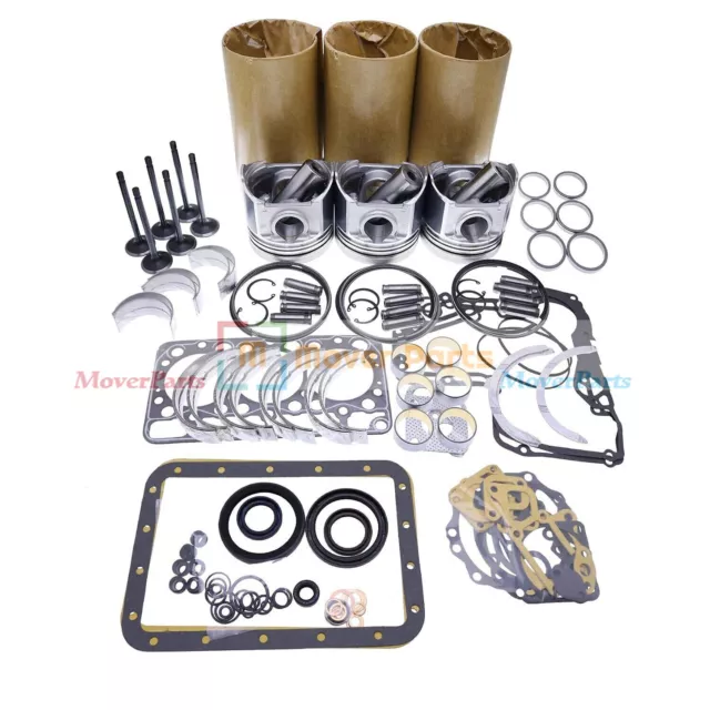 Overhaul Rebuild Kit for Kubota D1102 Engine L2050DT L235DT L2350 L235F Tractor