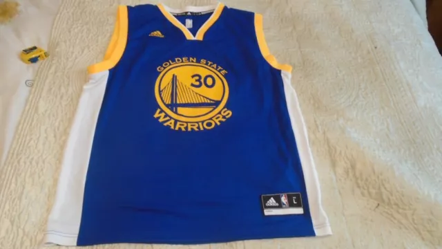 Stephen Curry Golden State Warriors NBA No.30 Vest Top.Size L.Superb Condition