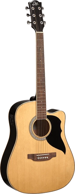 GUITARE ELECTRO-ACOUSTIQUE EKO RANGER 6 W-EQ-NAT Dreadnought cutaway Naturel