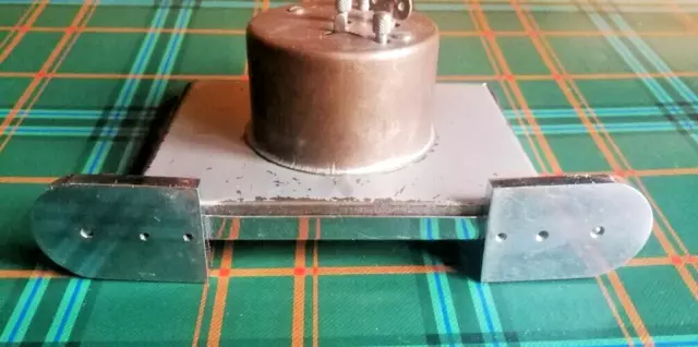 Orologio sveglia da Tavolo in metallo vintage - anni 30' - da revisionare meccan 2