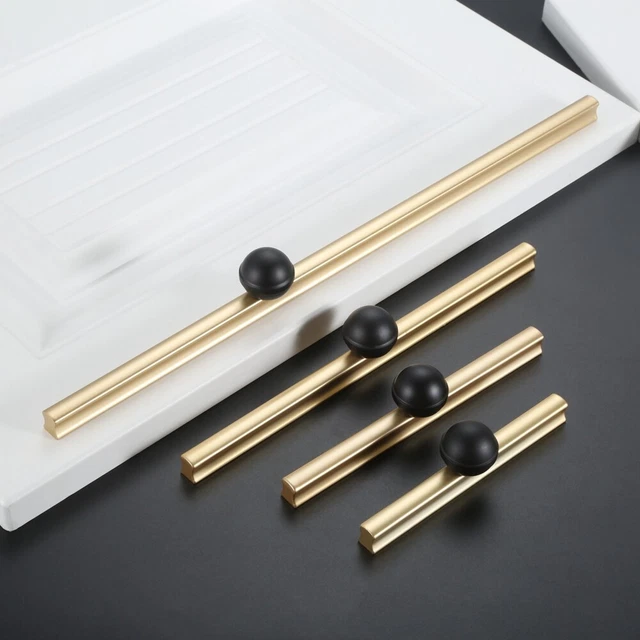 1PC Modern Wardrobe Handles Door Pull Knob Wardrobe Drawer Long Furniture Handle