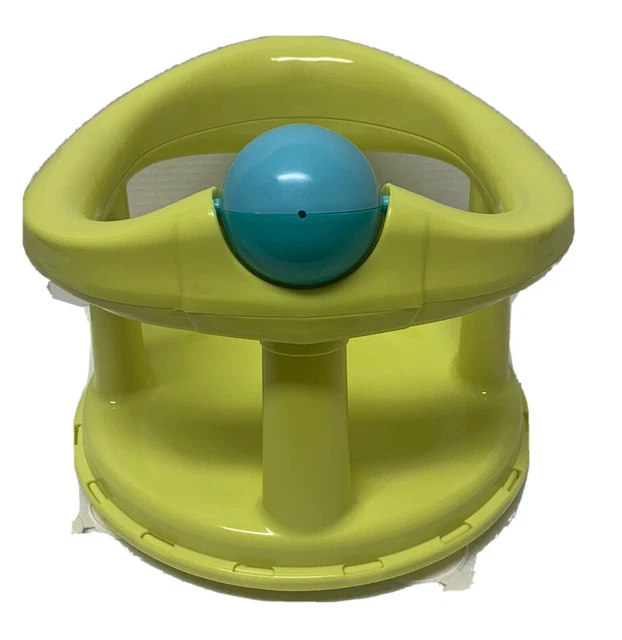 Dorel UK Baby Bath Tub Seat-Safety 1st Suction Cup Swivel Seat Yellow