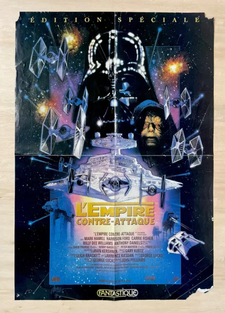Poster - Affiche Cinéma - L’empire Contre-attaque - Star Wars - 40x57,5cm