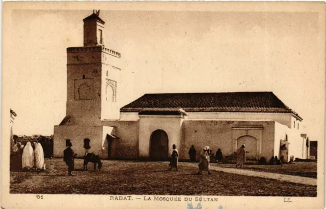 CPA AK RABAT - La Mosquée du Sultan MAROC (796712)