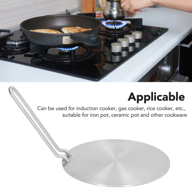 HEAT DIFFUSER INDUCTION Plate Kitchen Induction Cooker Adapter Heat $37 ...