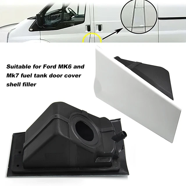 FOR FORD TRANSIT Mk6 Mk7 Fuel Cap Tank Filler Pipe Door Flap + Housing