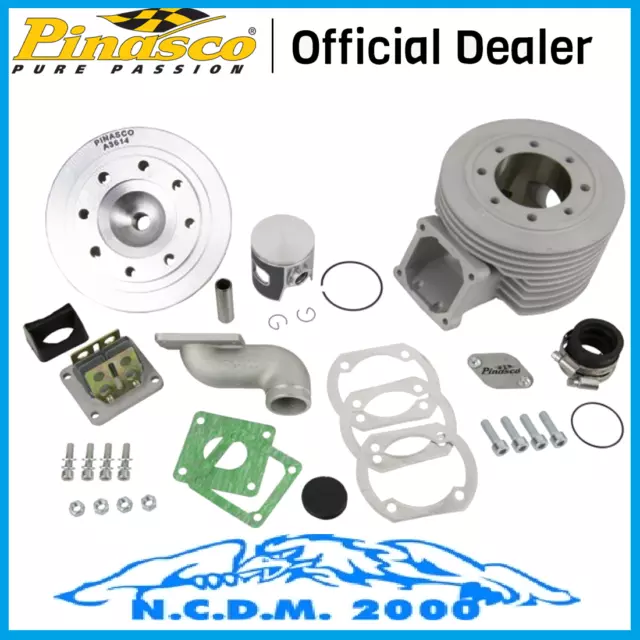 Kit Cilindro Pinasco Zuera Srv Modifica 135 Dm 57,5 Lamellare Vespa 50 Special