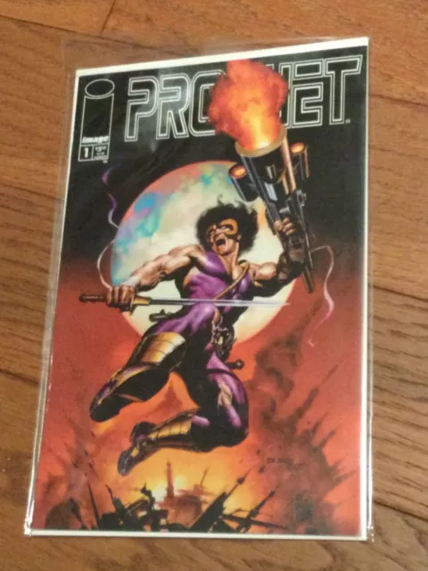 Prophet #1 vol.2 Image Aug 1995 - Stephen Platt art! Boris Vallejo variant (#25)