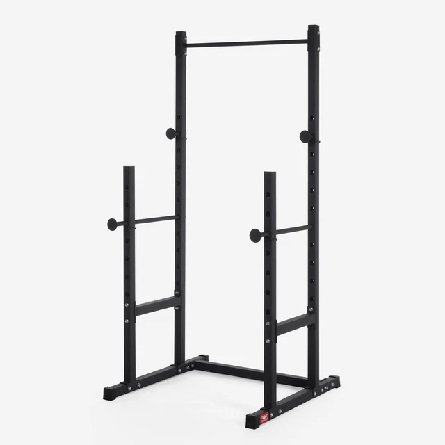 Support de Squat Réglable Pour barre Avec Barre De Traction Cross Training Stava