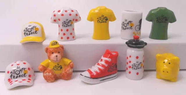 2016 SOUVENIRS DU TOUR DE FRANCE FEVE PORCELAINE 3D au choix