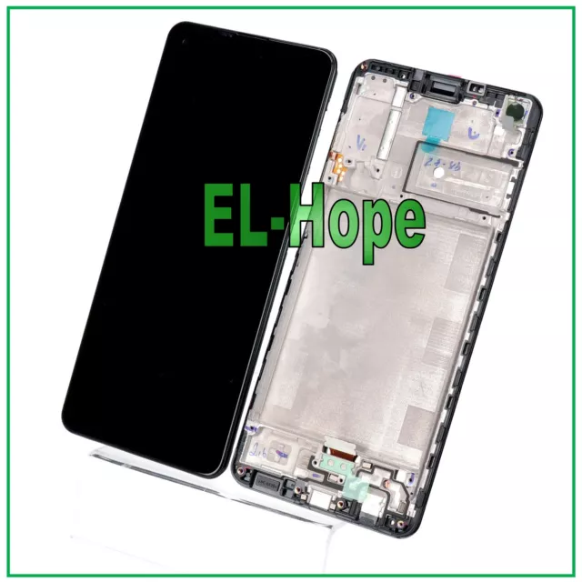 Display Lcd + Frame Pari Originale Samsung Galaxy A21S Sm A217F Touch Vetro Nero 3