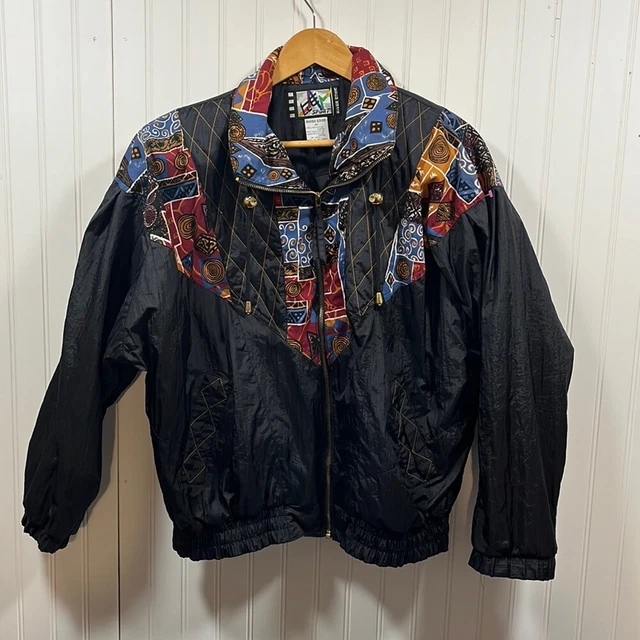 River Edge Sport vintage windbreaker jacket