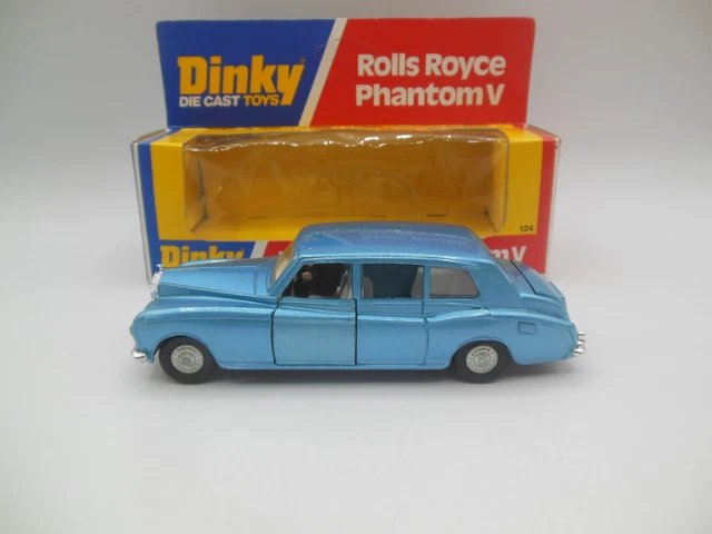 Dinky Toys 124, Meccano, Rolls Royce Phantom V, Vintage (Neu (gemäss
