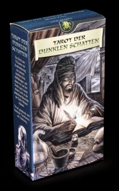 Tarotkarten - Tarot der dunklen Schatten - inkl. Anleitung - Fantasy Karten