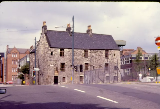 vintage 35mm slide 1987 Glasgow Provand's lordship oldest house Scotland