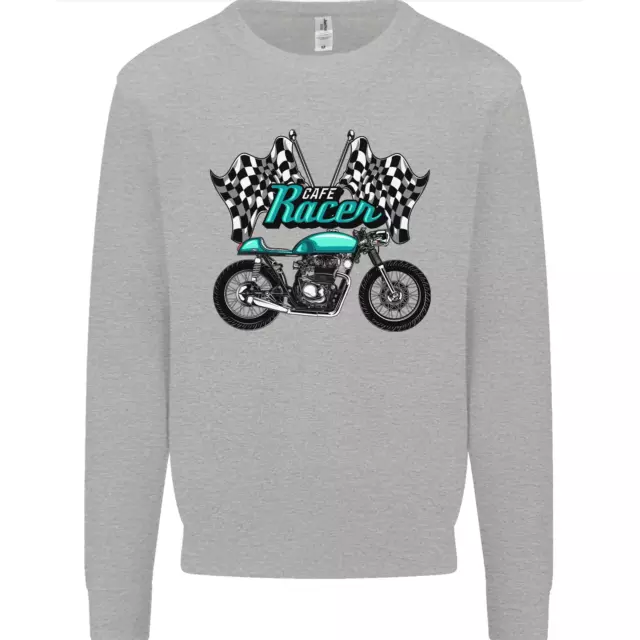 Felpa Maglione Maglione Motociclo Moto Cafe Racer Biker Moto 2