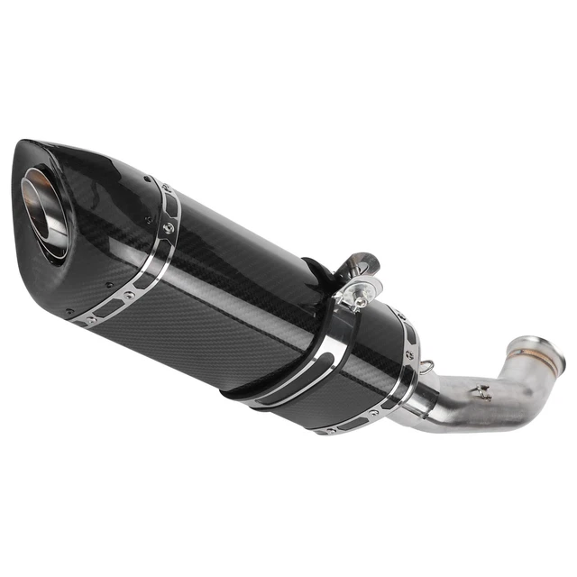Tubo Di Scarico Slip-On Per Motocicletta – Connettore Centrale Di Ventilazione Per Modifica Moto – Compatibile Con CB400