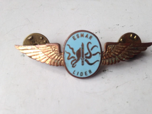Insigne Brevet De Plongeur Sapeur-Pompier – Bronze – Modèle Boussemat – SC09 (Neuf)