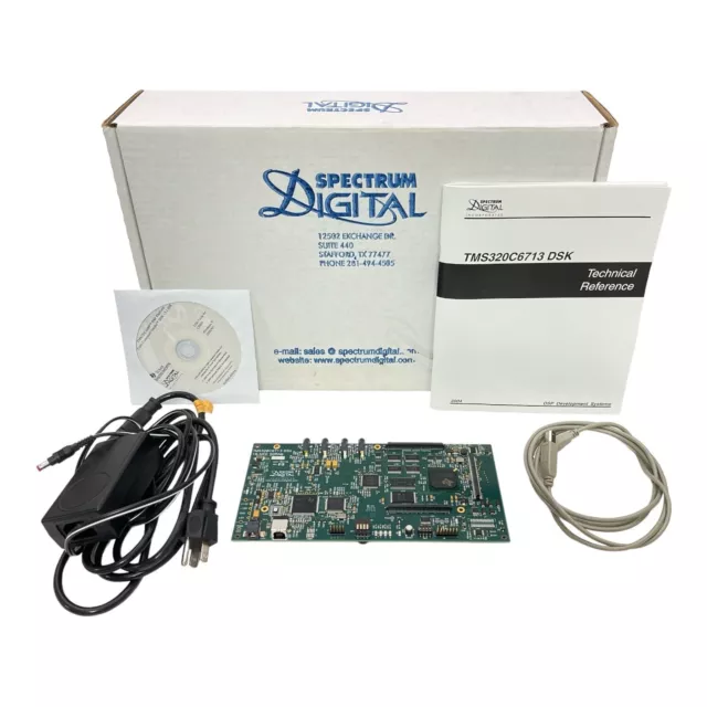 Spectrum Digital DSP Starter Kit Texas Instruments TMS320C6713 DSK Complete