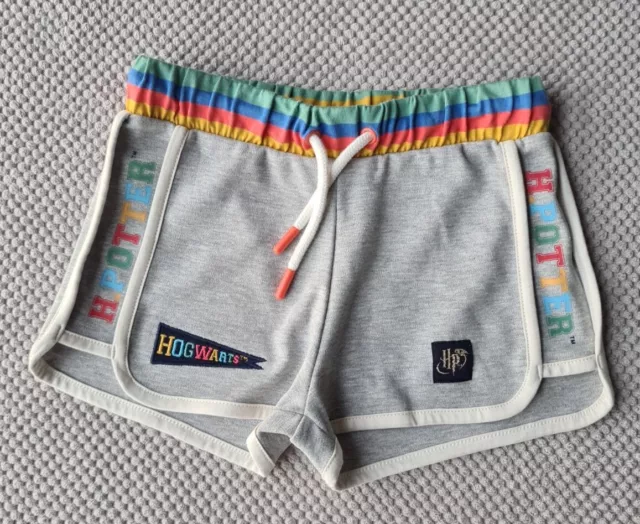 Pantaloncini Harry Potter grigi Marks & Spencer M&S bambini età 7-8 anni nuovi con etichette
