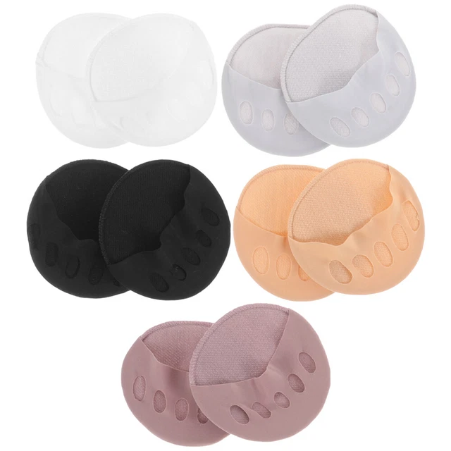5 paires chaussettes de palmier invisibles femmes chaussettes avant-pied à demi-