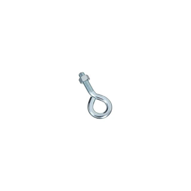 National Hardware N347-716 Eye Bolt With Hex Nut, Zinc, 3/4 x 6-In. - Quantity 3