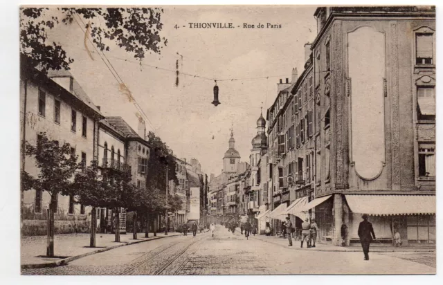 THIONVILLE - Moselle - CPA 57 - the Rue de Paris