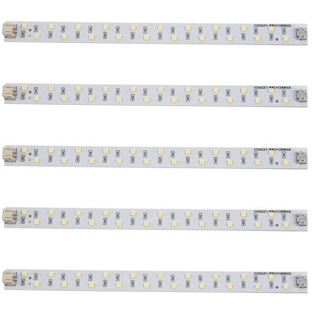 5X 20cm Caja de fotos LED Tira de luz para Estudio fotográfico Caja de luz LED para U6Y5