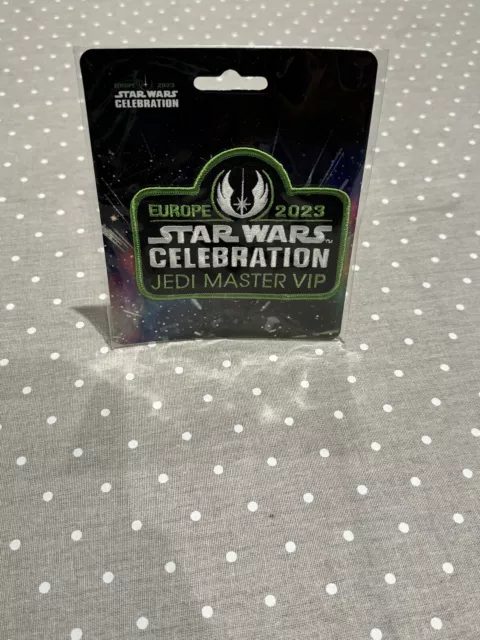 Star Wars Celebration 2023 Jedi Master VIP Patch