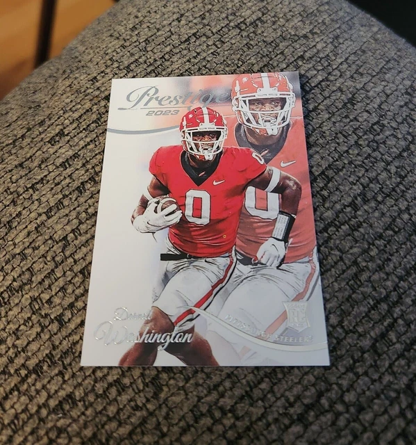2023 Prestige Football Darnell Washington RC #323 Pittsburgh Steelers Georgia