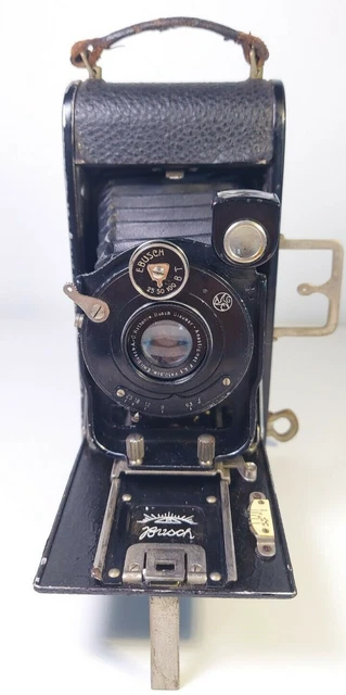 Vintage Brass Lens Emil Busch A-G Rathenow