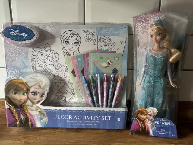 Elsa - Frozen Mattel Doll And Colouring Set BNWT
