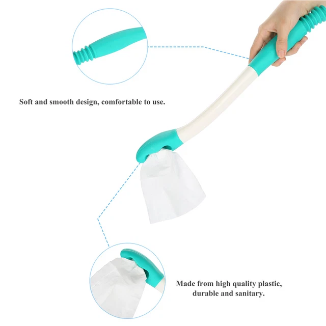 Supporto tergicristallo inferiore comfort manico lungo impugnatura in tessuto carta igienica auto SLS