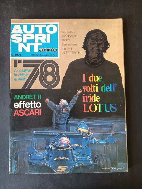 Revue Autosprint N°46 De 1971, XIe Année, Rindt / Abarth Sport 2000, édition Originale
