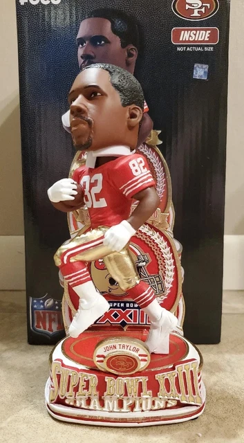#2/223 John Taylor San Francisco 49ers Super Bowl XXIII Champions Bobblehead