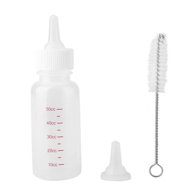 Dog Cat Milk Feeding Bottle Puppy Kitten DP3born Animal Nursing Care Set Pet DP3