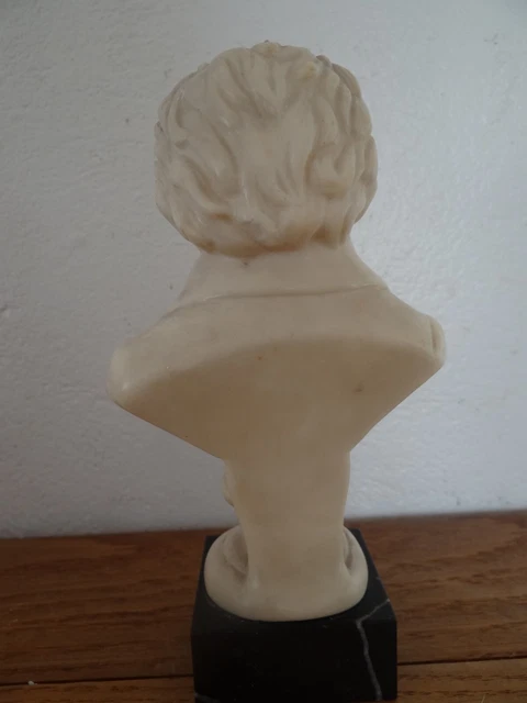 aubaho Sculpture Beethoven Jardin Figure Statue Fer Rouille