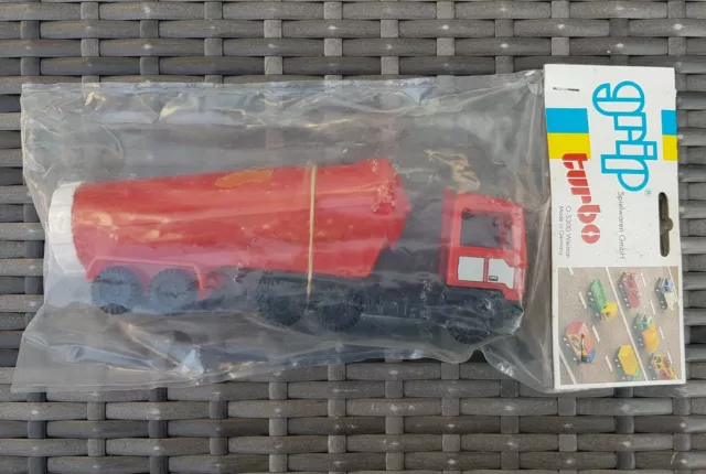 MSW grip Bison Turbo Behältersattelzug LKW 90er Jahre Weimar Spielzeugauto OVP